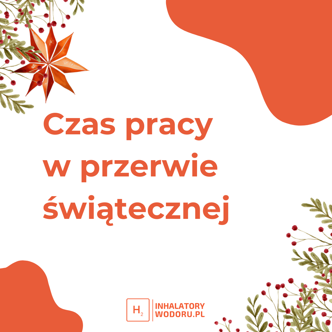 Czas pracy w przerwie świątecznej Czas pracy w przerwie świątecznej